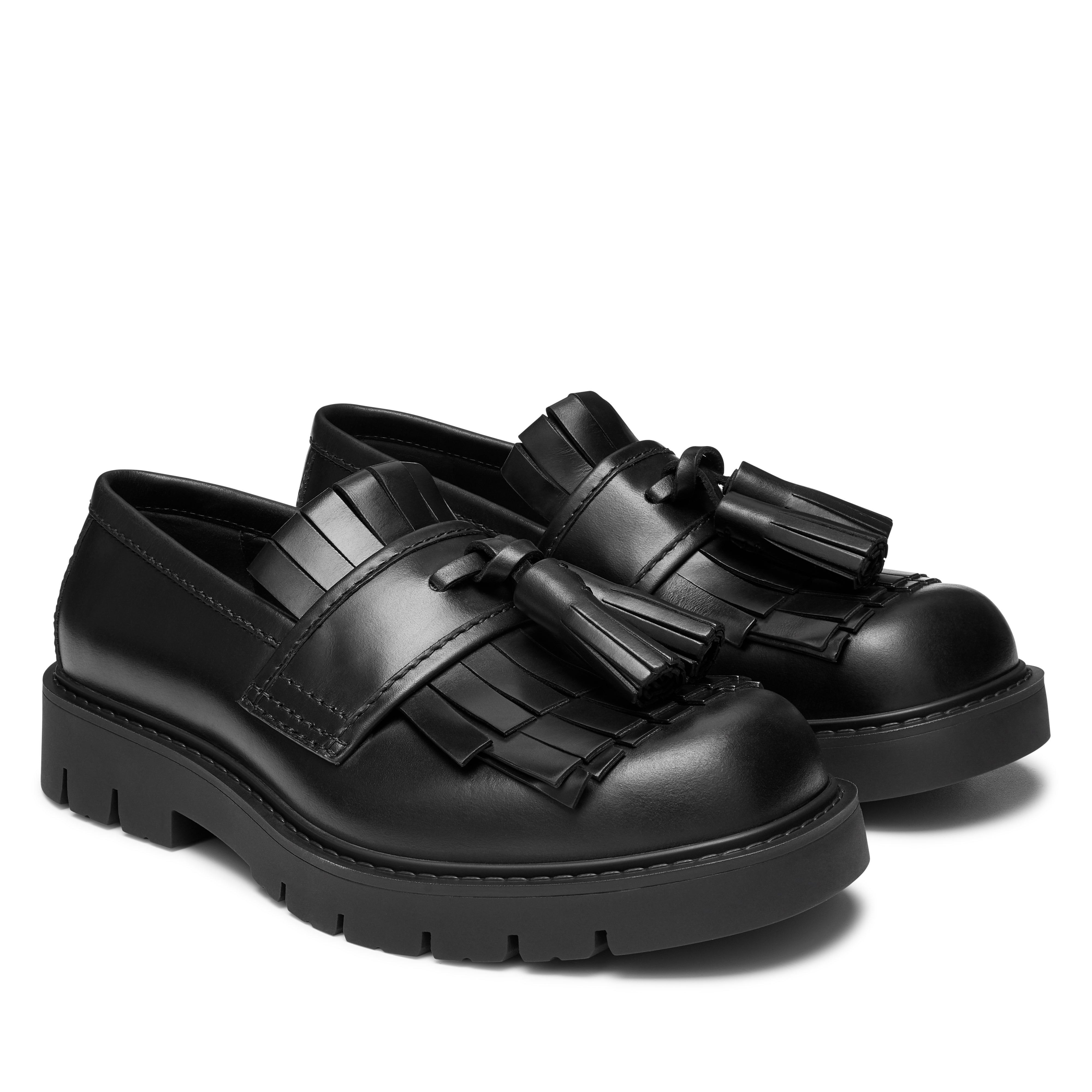 Bottega Veneta: Men's Haddock Loafer (Black) | DSMNY E-SHOP