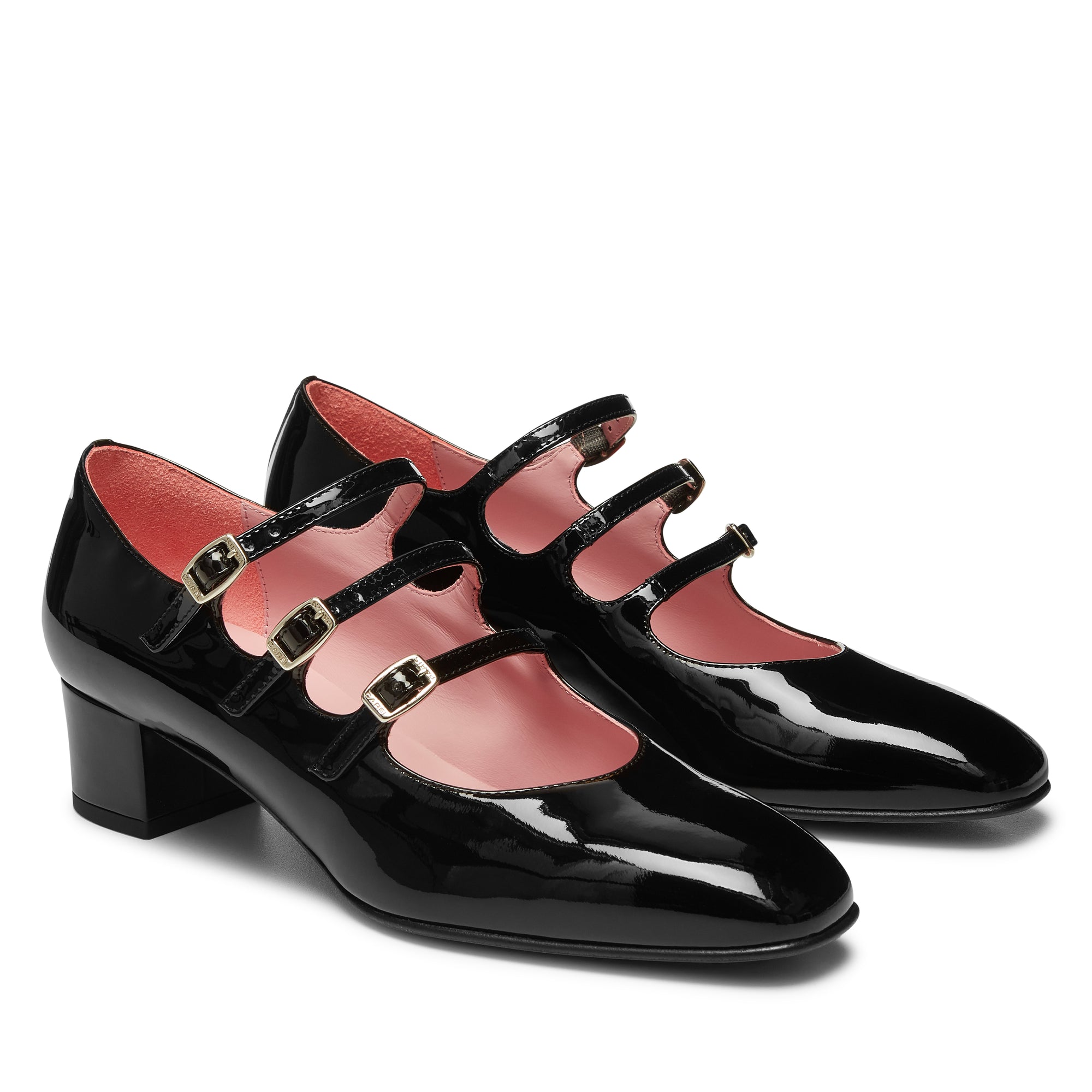 KINA black patent leather Mary Janes pumps