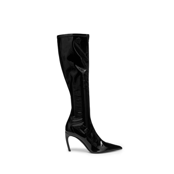Ferragamo - Women's Plain Wave Heel Boot - (Black)