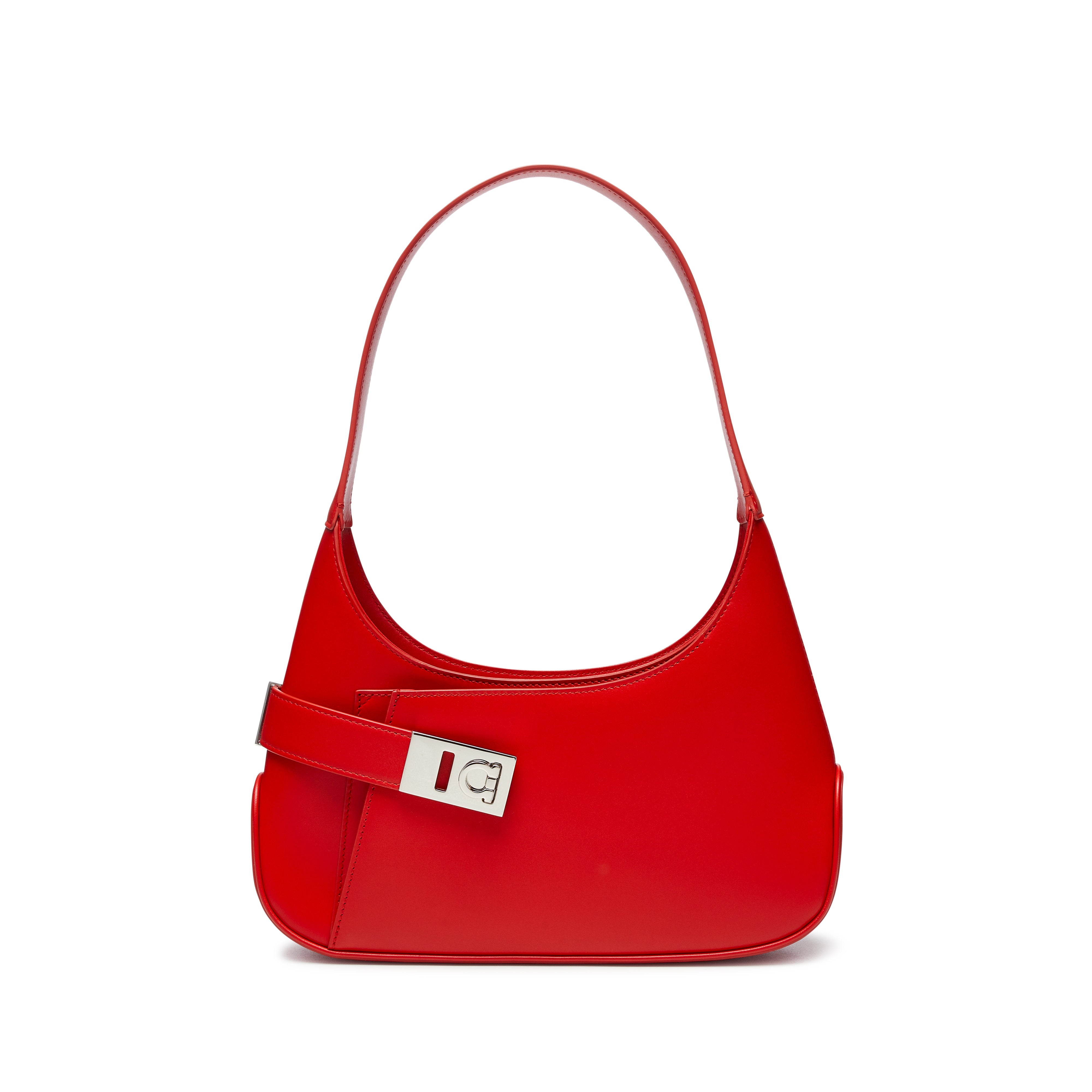 Ferragamo Women Geometric shoulder bag Red