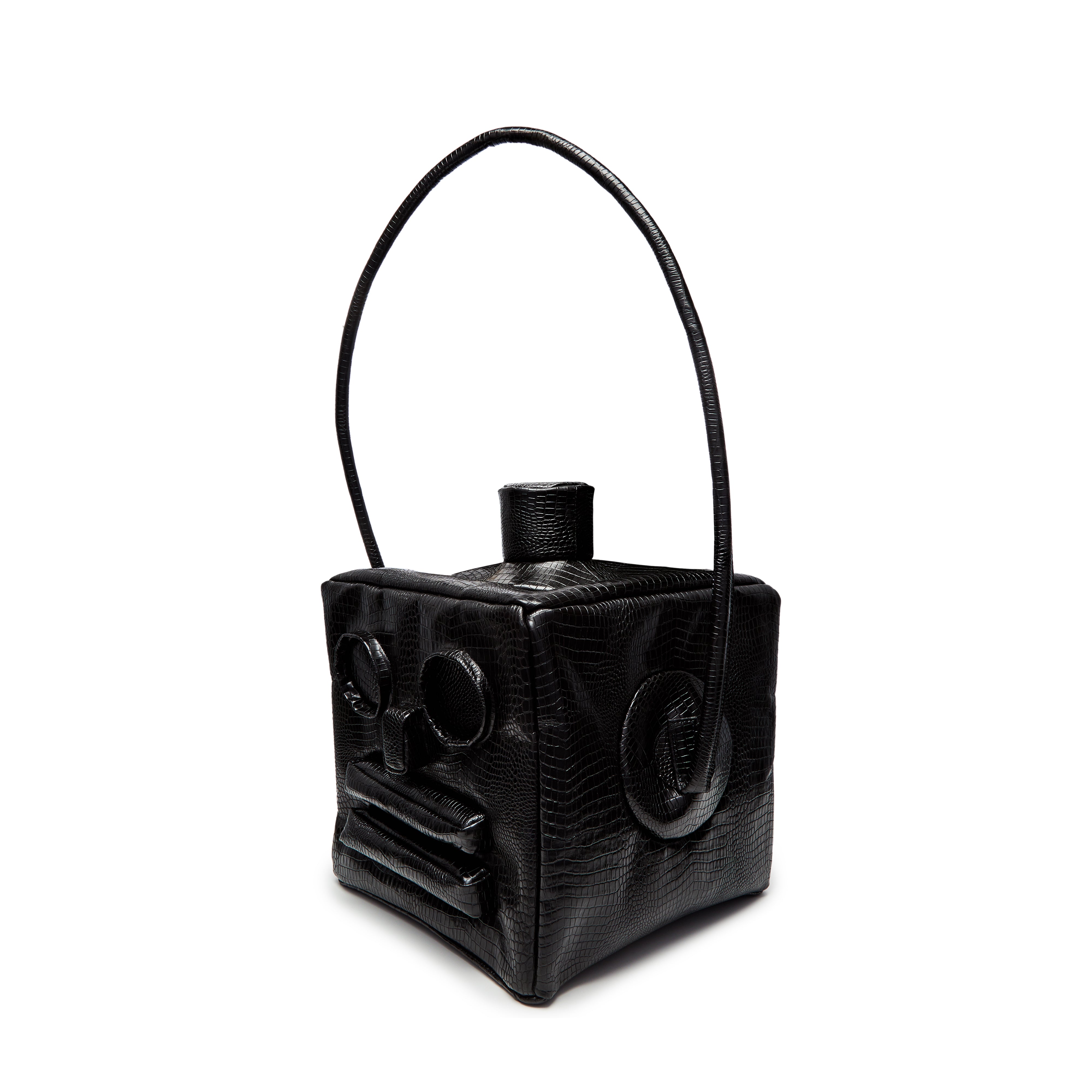 Doublet - Men's Large Robot Head Bag - (Black)