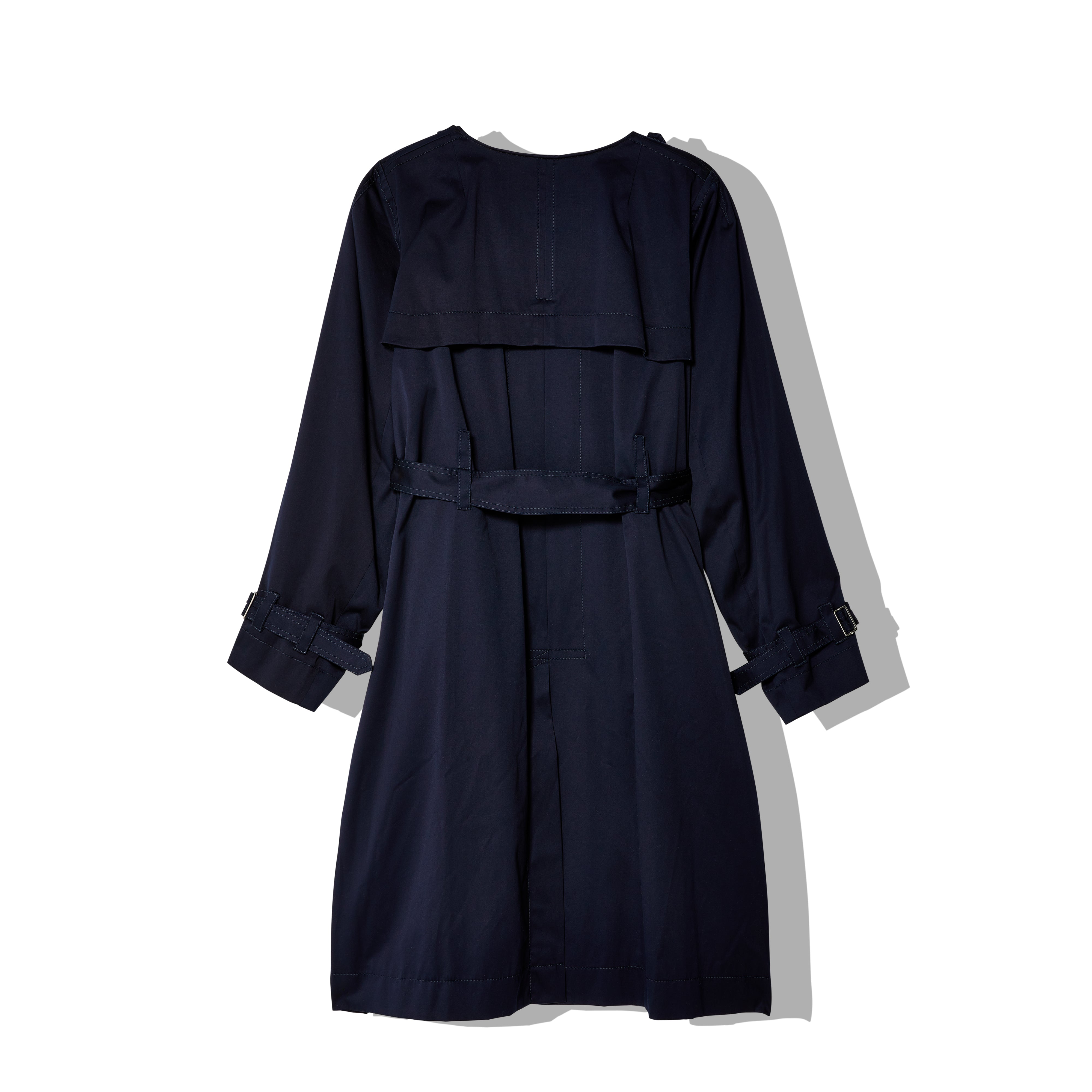 Marina Yee - Women's Cardigan Trench Coat - (Navy) – DSMNY E-SHOP