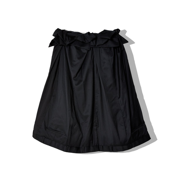 Hodakova - Women's Upside Down Bow Skirt - (Black)