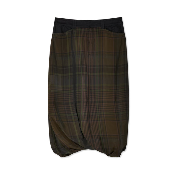 Lemaire - Women's Twisted Hem Skirt - (Brown)