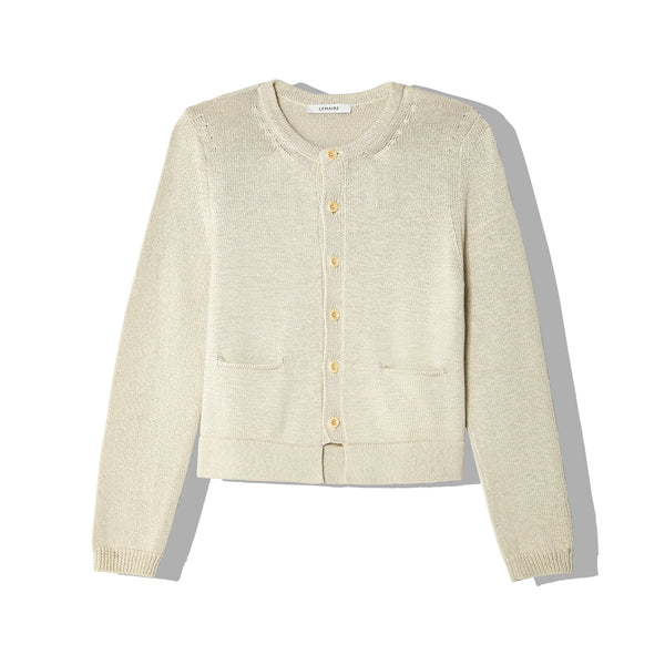 Lemaire - Women's Cropped Cardigan - (Mastic)