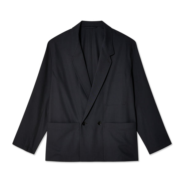 Lemaire - Men's Double-Breasted Workwear Jacket - (Jet Black)