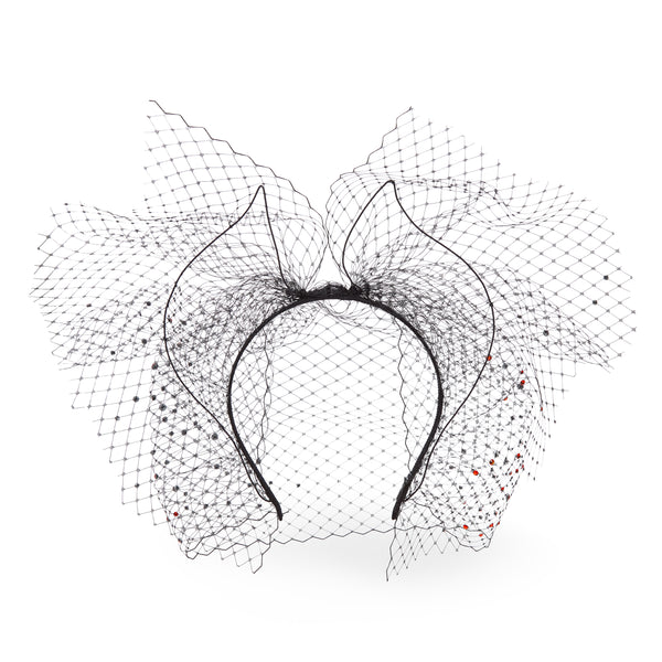 Stephen Jones - Women's Fury Tiara - (Black/Red)