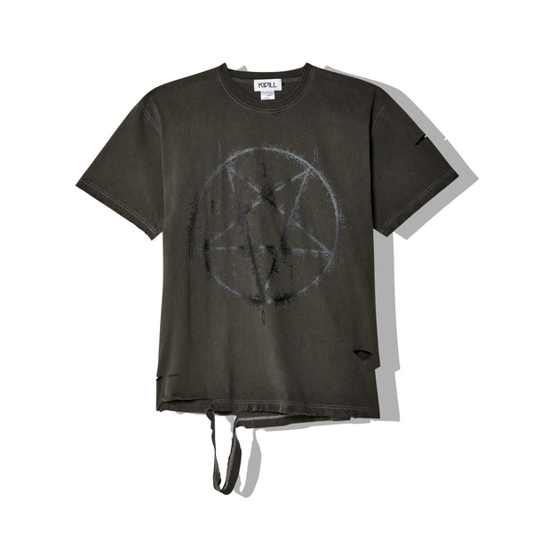 Kidill - Men's Destroy Star T-Shirt - (Black)