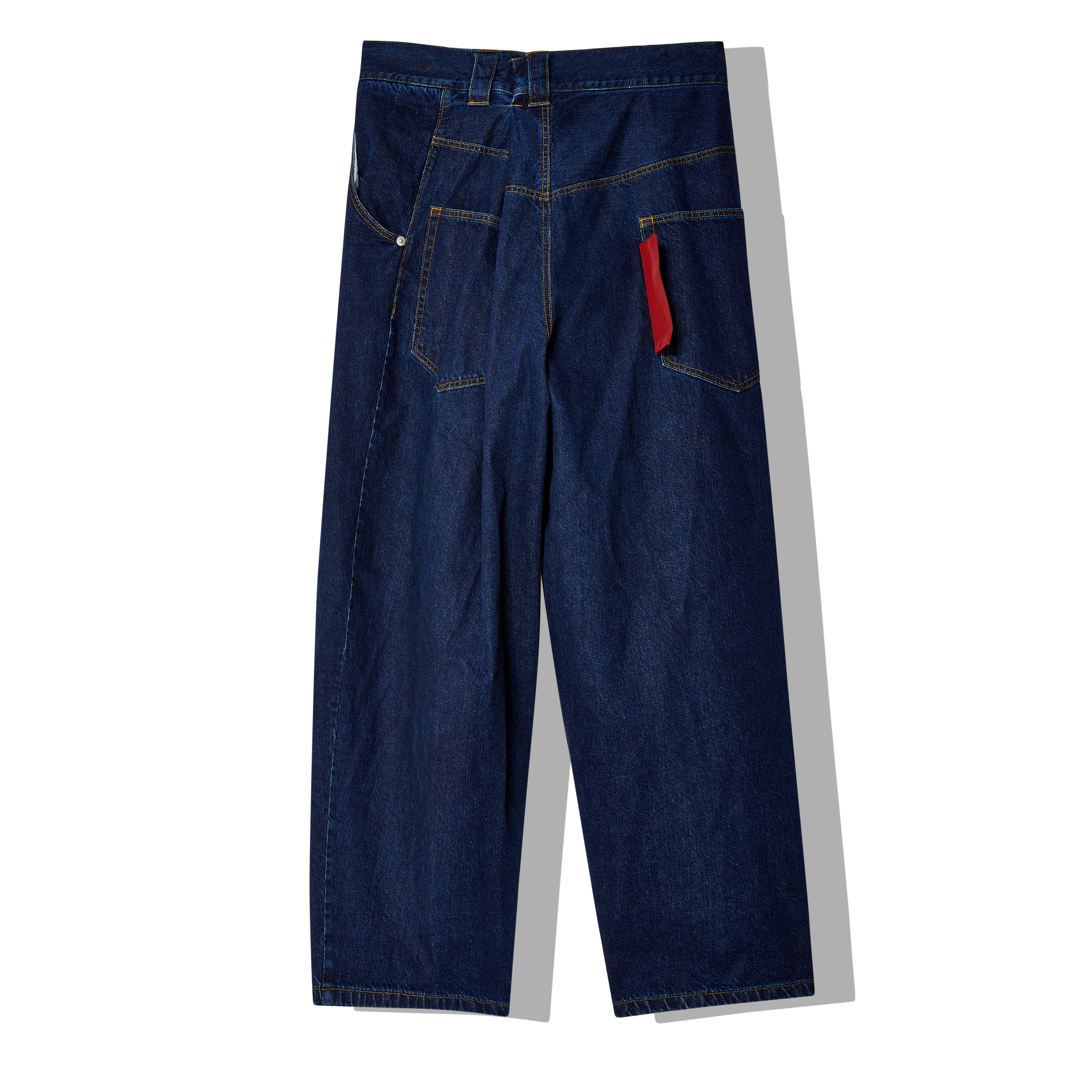 Kidill - Men's Wide Denim Pants - (Indigo)