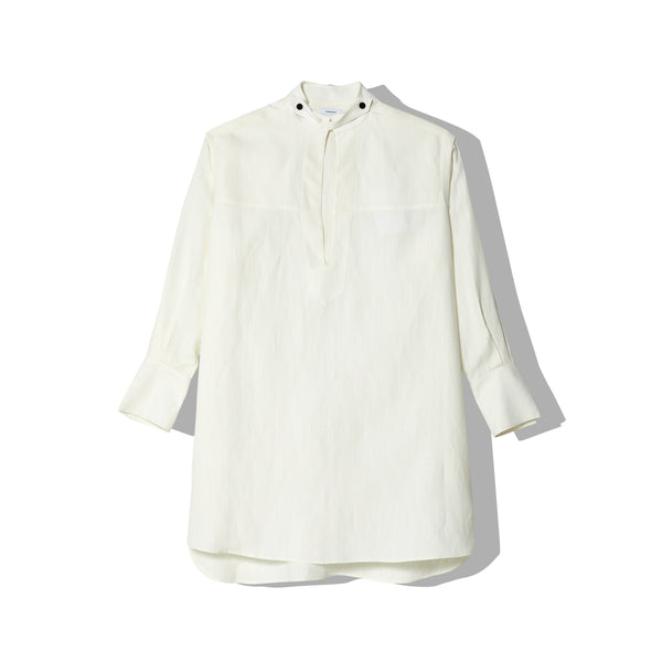 Ferragamo - Women's Sustainable Linen Toil Dress - (White)
