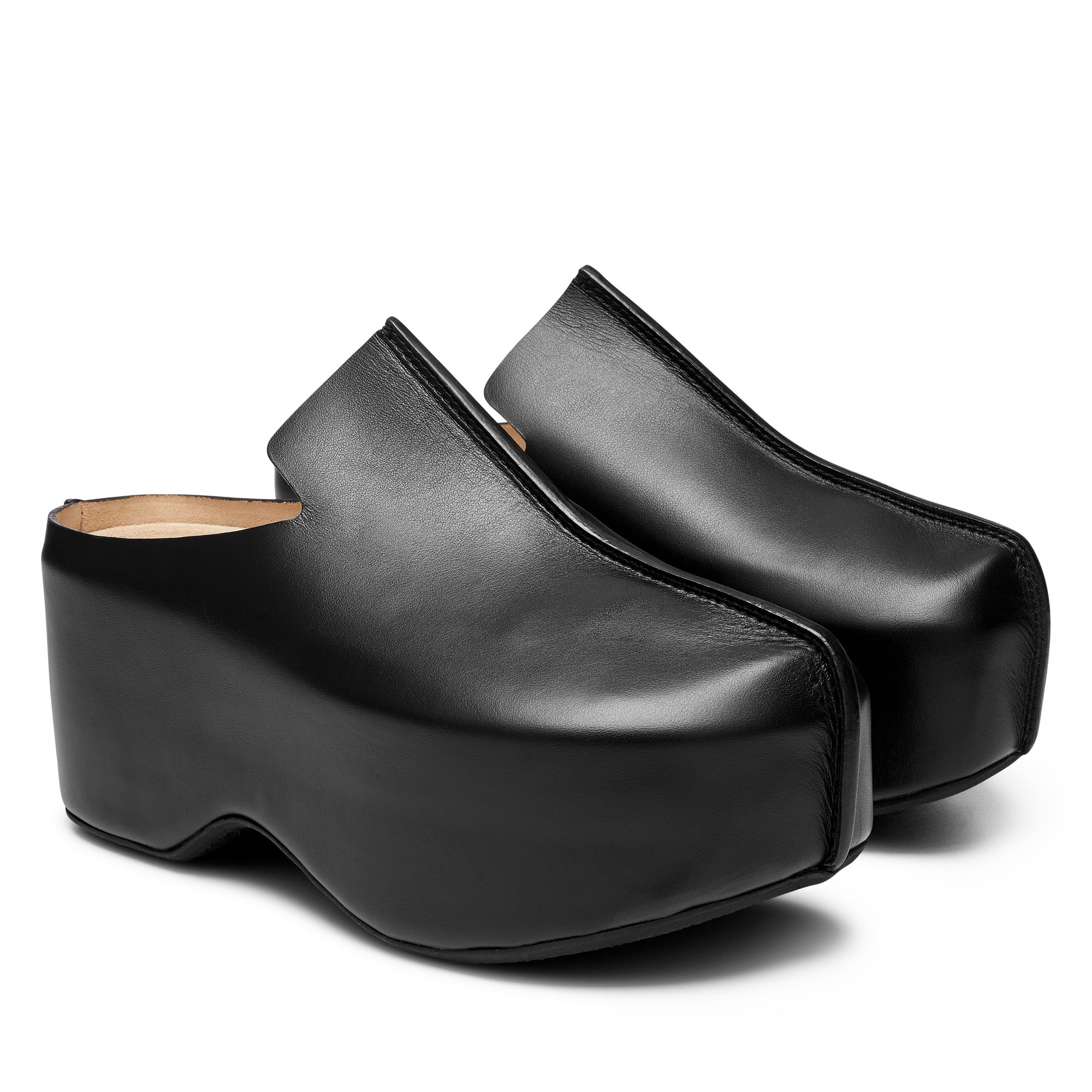 JW Anderson: Women's Platform Clog (Black) | DSMNY E-SHOP