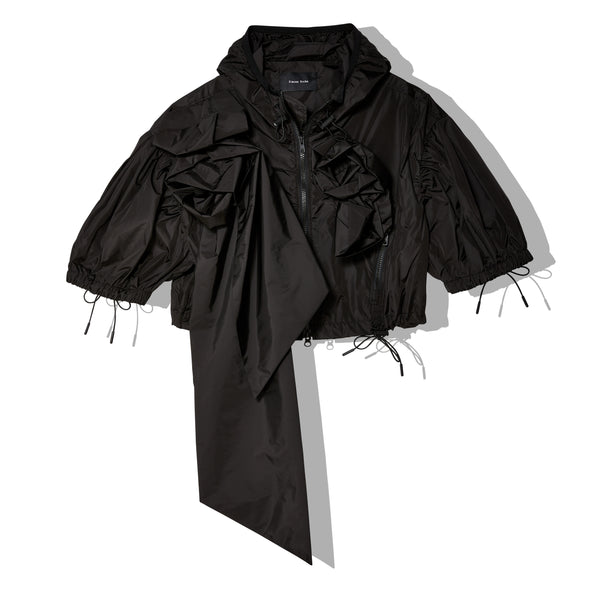 Simone Rocha - Women's Pressed Rose Cropped Tech Jacket - (Black)
