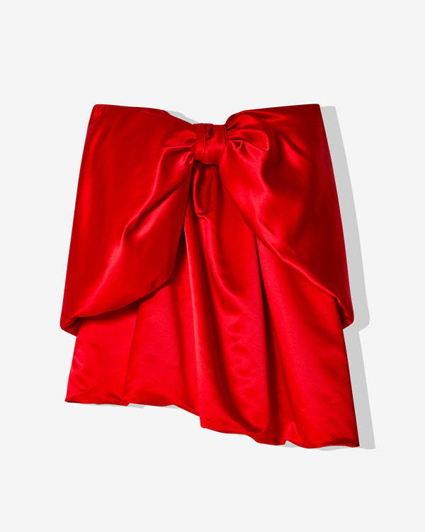 Simone Rocha - Women's Gathered Big Bow Top - (Red)