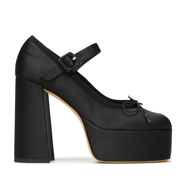 Simone Rocha - Women's Heart Toe Platform Ballerina Heels - (Black)