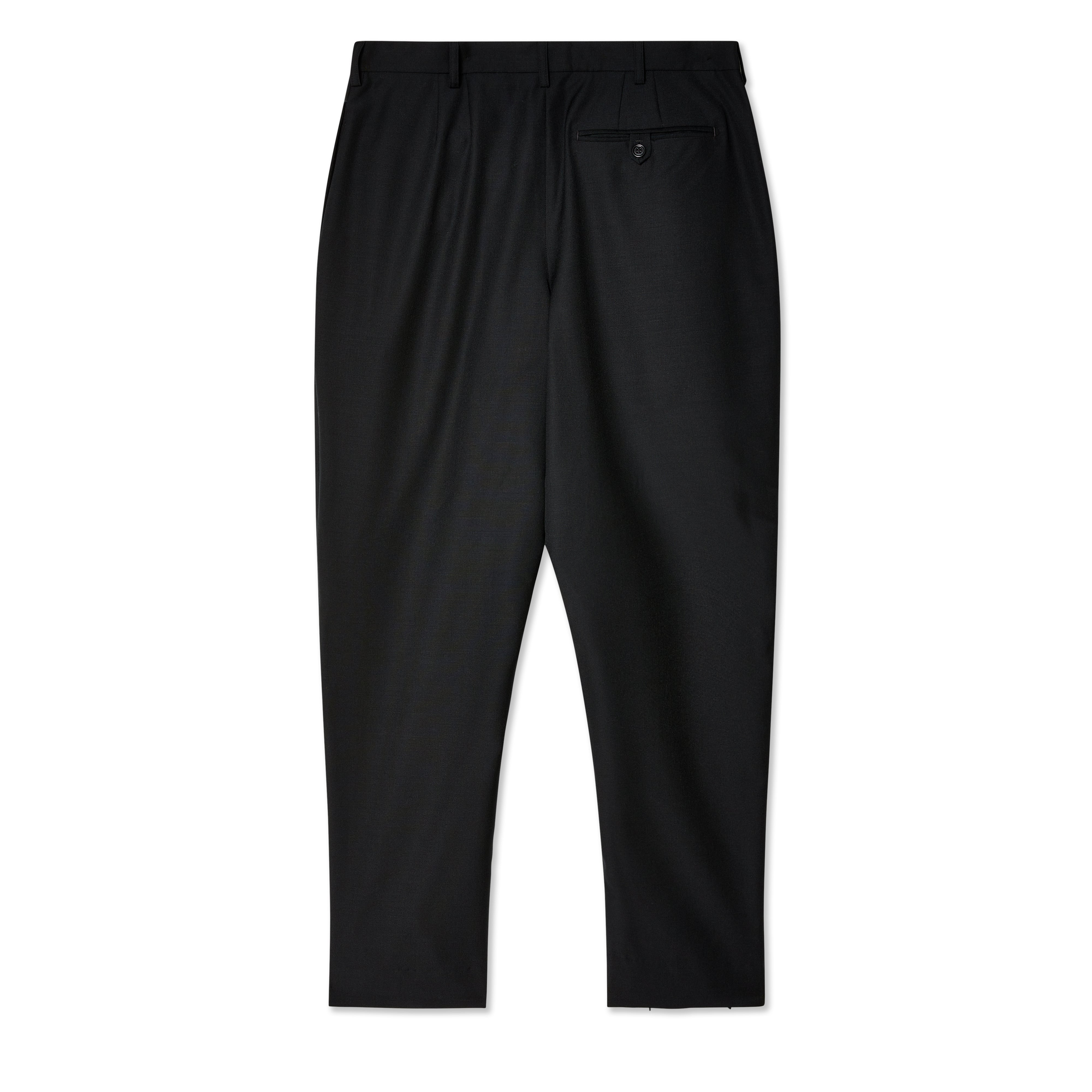 Simone Rocha Men's Sculpted Wide-Leg Cuffed Trousers - Bergdorf Goodman