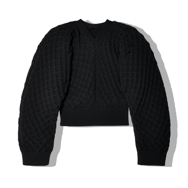 Jacquemus - Women's Le Sweater Boule Torsade - (Black)