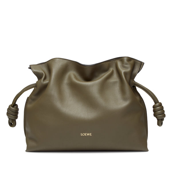 Loewe - Women's Flamenco Clutch Bag - (Dark Khaki)