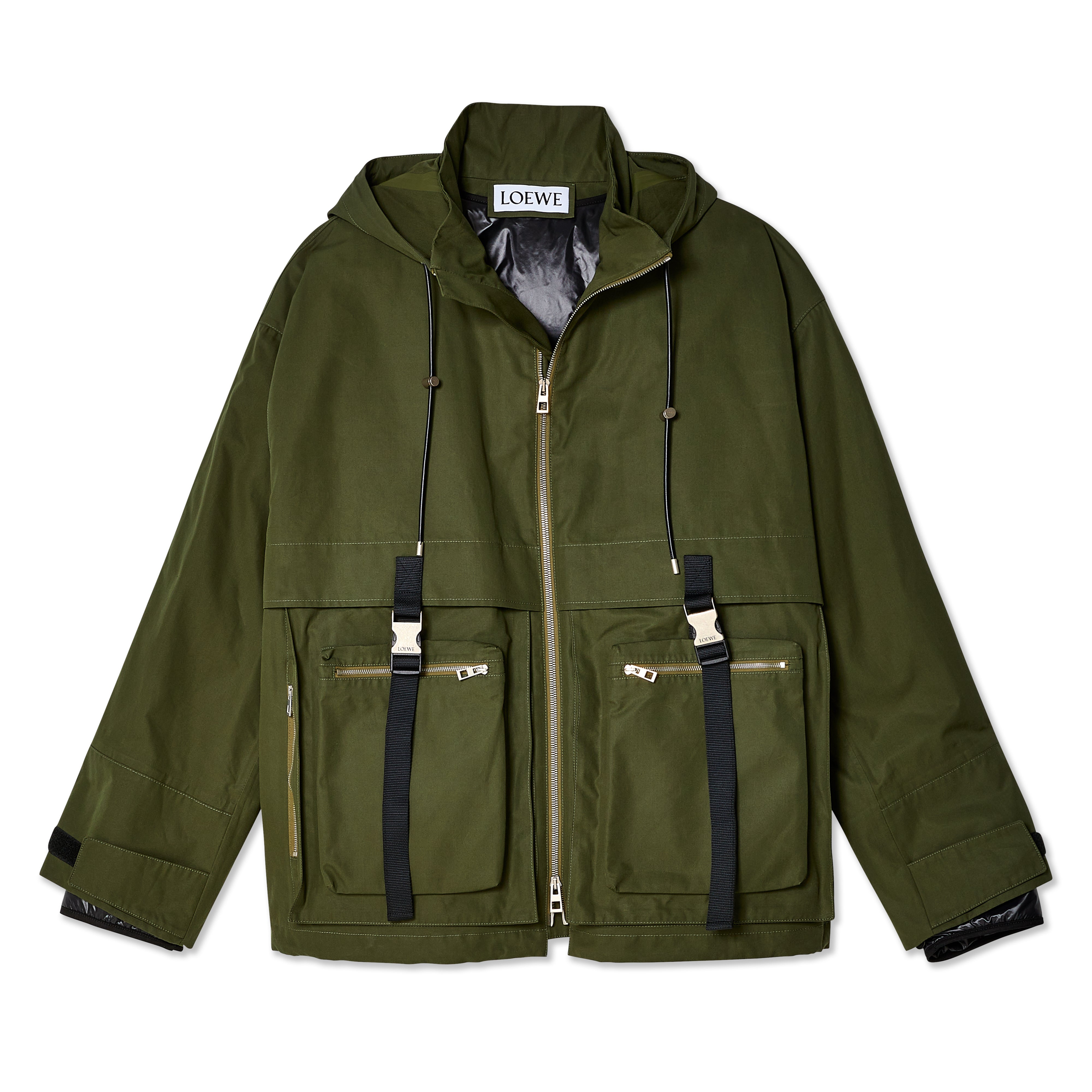 Loewe - Men's Parka - (Olive Green)