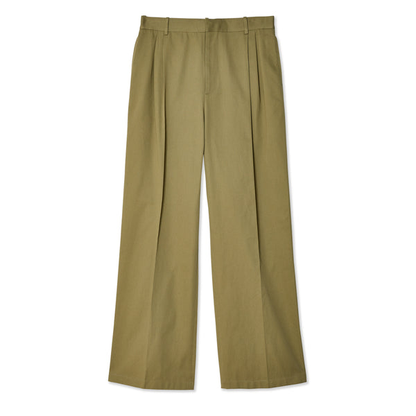 Loewe - Men's Pleated Trousers - (Military)