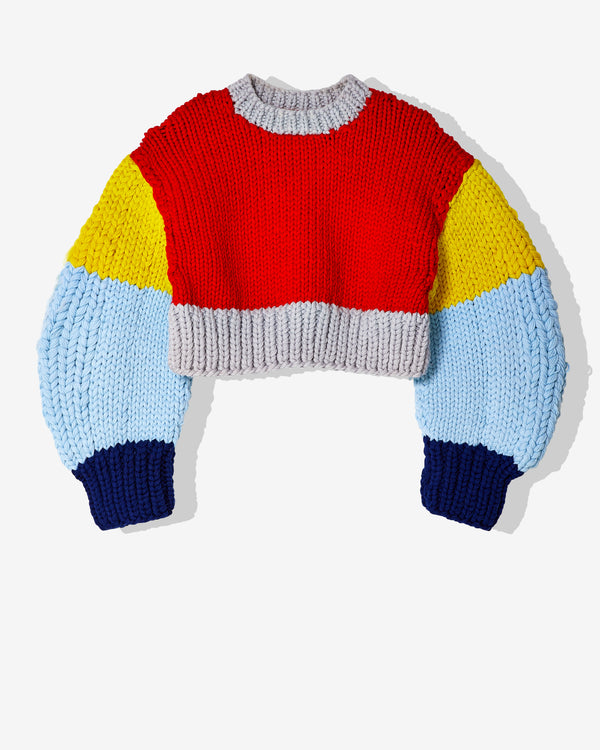 Loewe - Men's Wool Sweater - (Red/Multi)