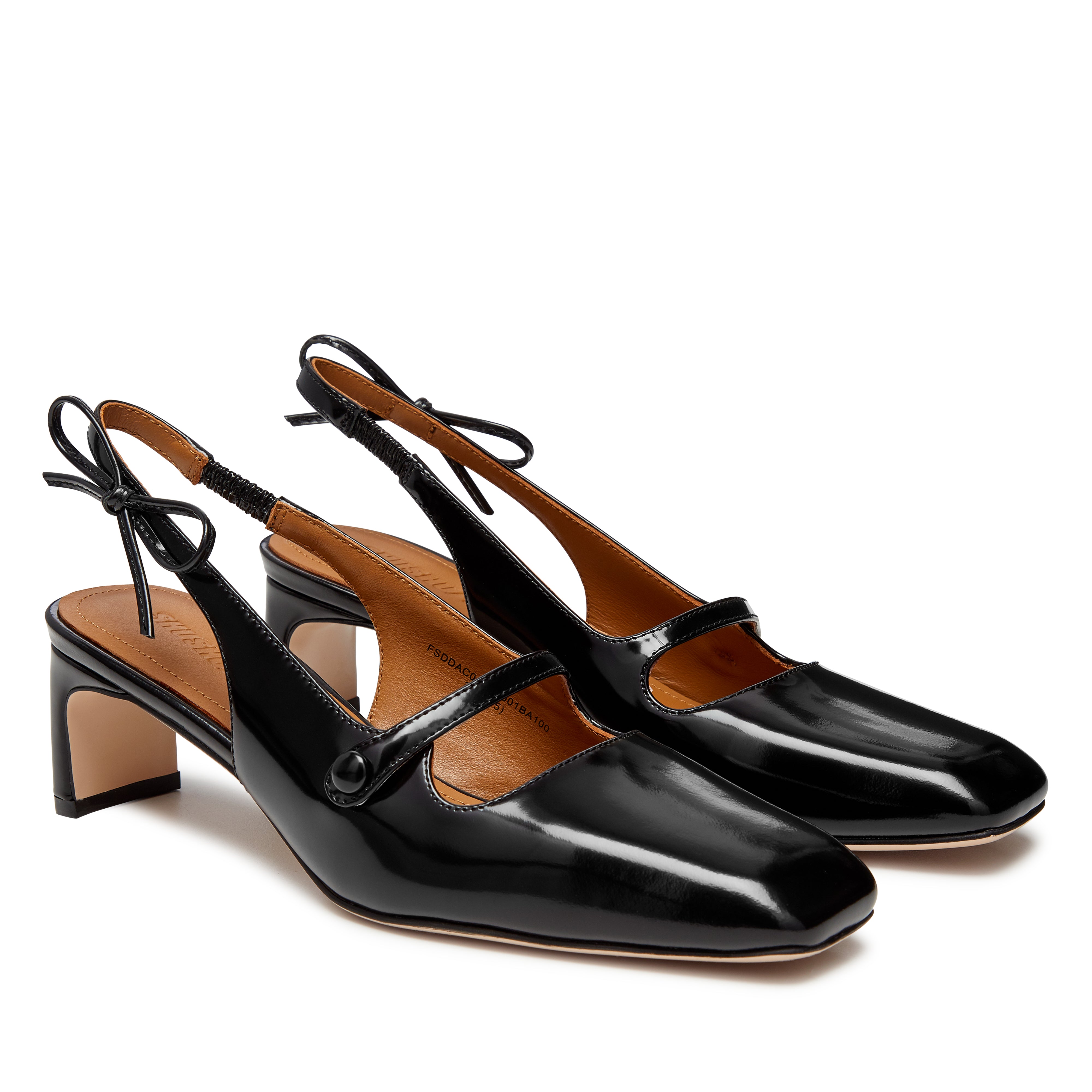 ShuShu/Tong - Women's Bow Detail Heels - (Black)