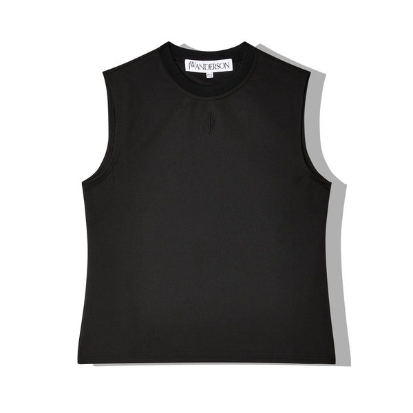 JW Anderson - Women's Tank Top With Anchor Logo Embroidery - (Black)