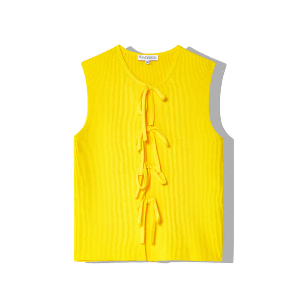 JW Anderson - Women's Bow Tie Tank Top - (Bright Yellow)