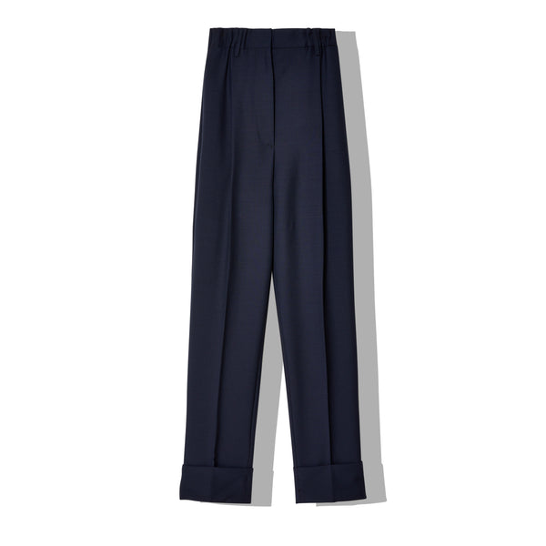 Prada - Women's Light Mohair Pants - (Navy)