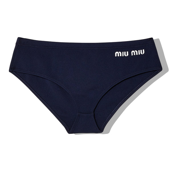 Miu Miu - Women's Swimsuit Bottoms - (Navy)