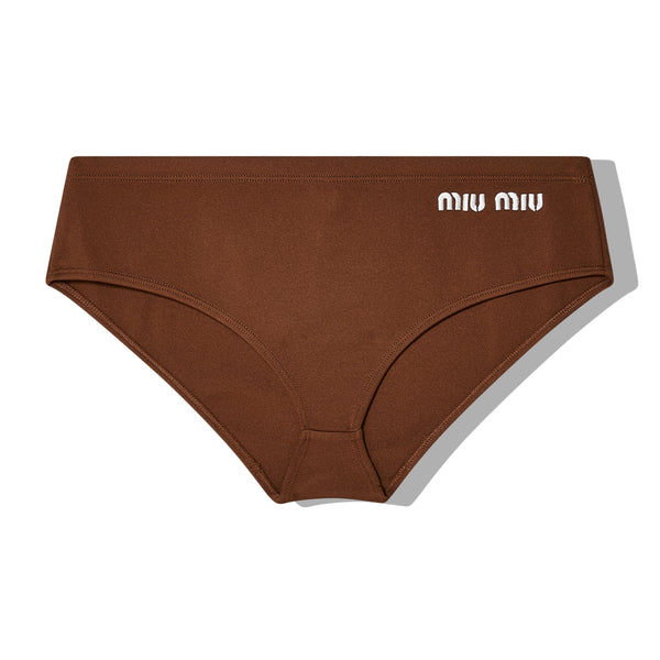 Miu Miu - Women's Swimsuit Bottoms - (Brown)
