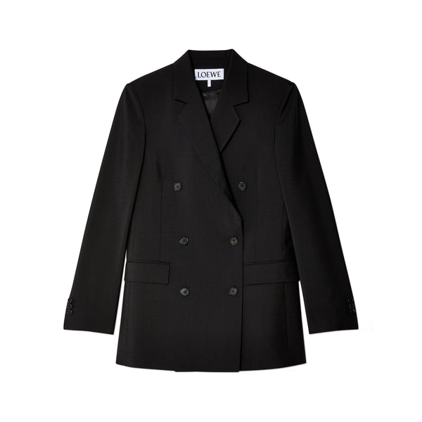 Loewe - Women's Double-Breasted Jacket - (Black)
