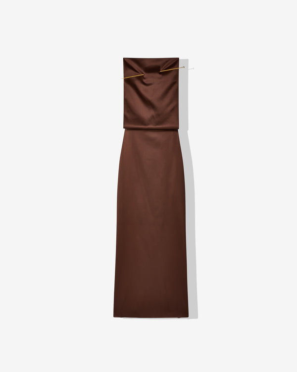 Loewe - Women's Pin Dress - (Chocolate)