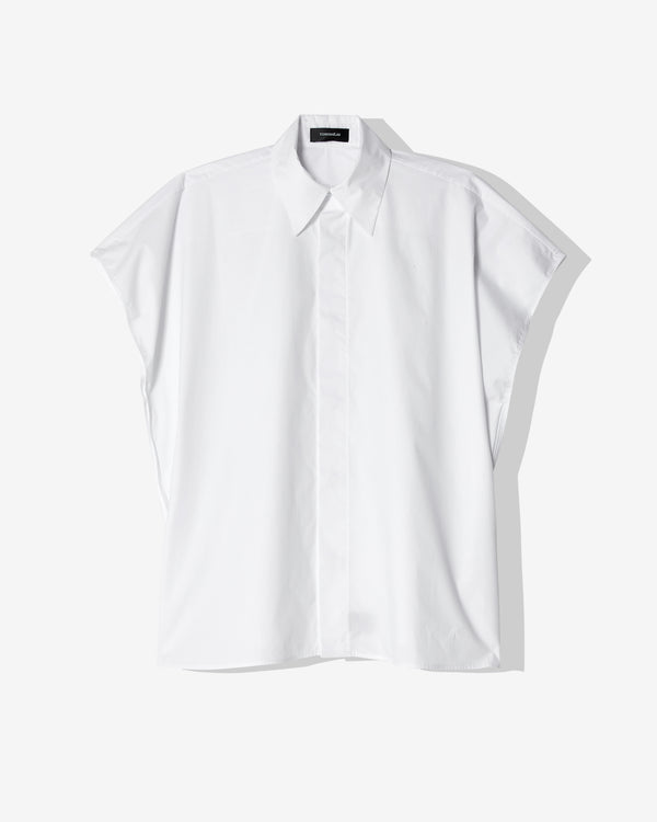 Torisheju - Women's Square Short Sleeve Shirt - (White)