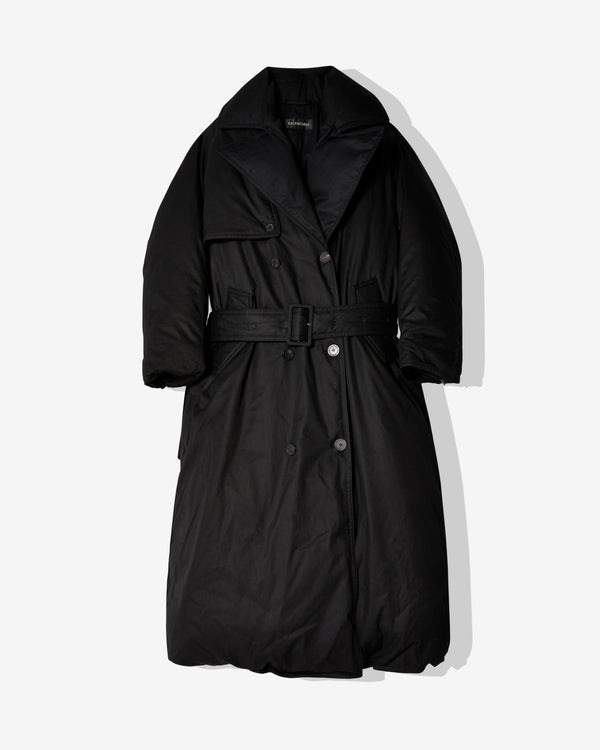 Balenciaga - Women's Maxi Padded Trench - (Black)