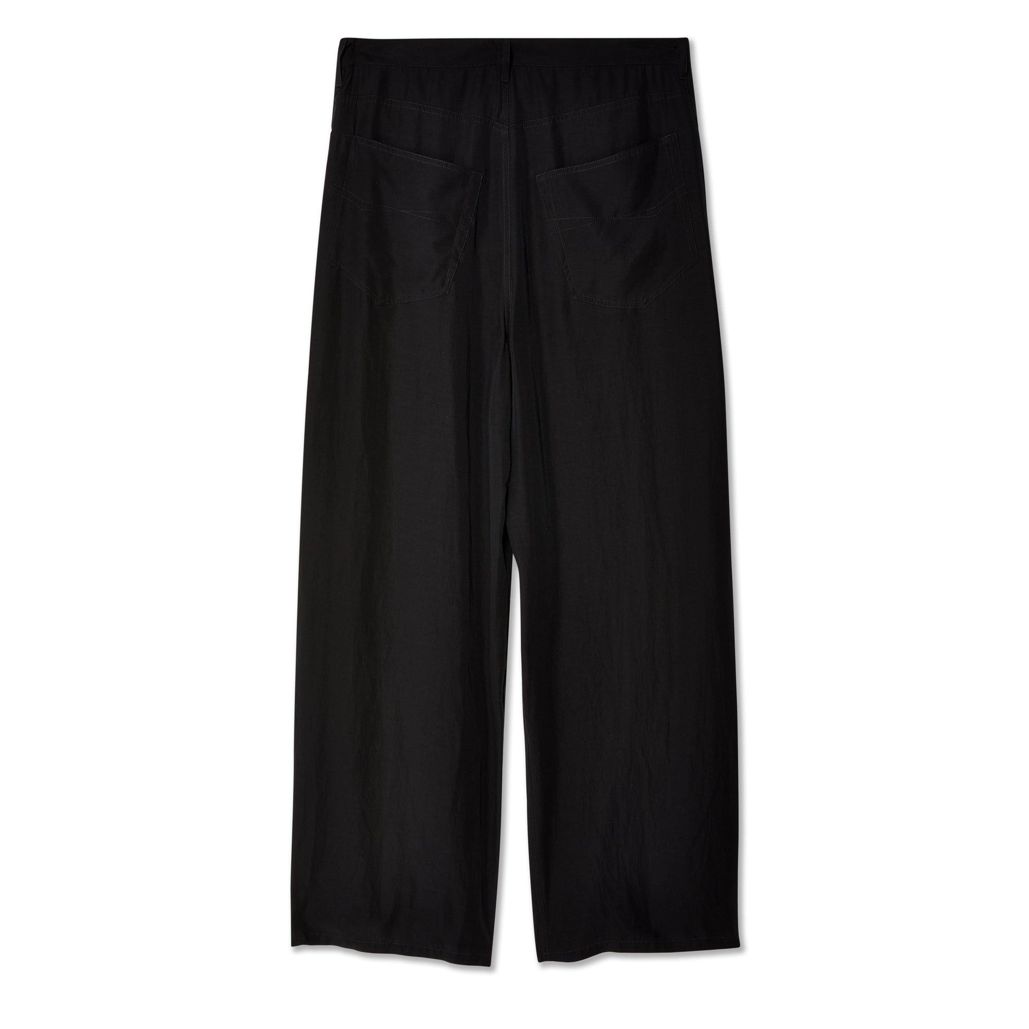 5 Pocket Baggy Pants in Black