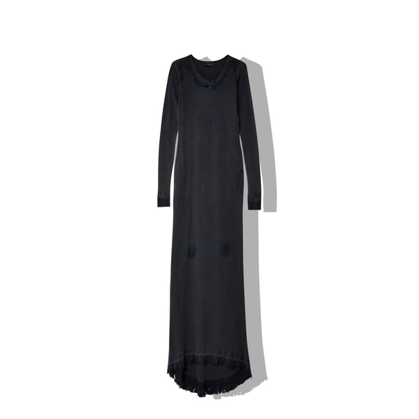 Balenciaga - Women's Lingerie Maxi Dress - (Washed Black)