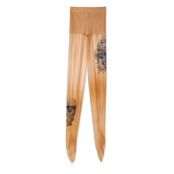 Vetements x Wolford tattoo tights (size small), back