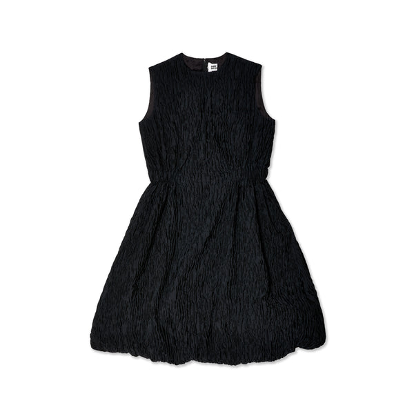 Noir Kei Ninomiya - Women's Jacquard Voluminous Dress - (Black)
