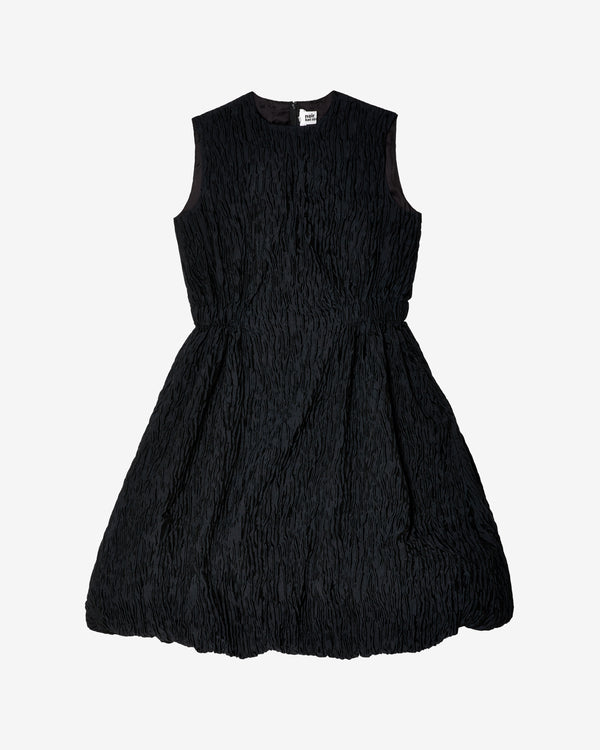 Noir Kei Ninomiya - Women's Jacquard Voluminous Dress - (Black)