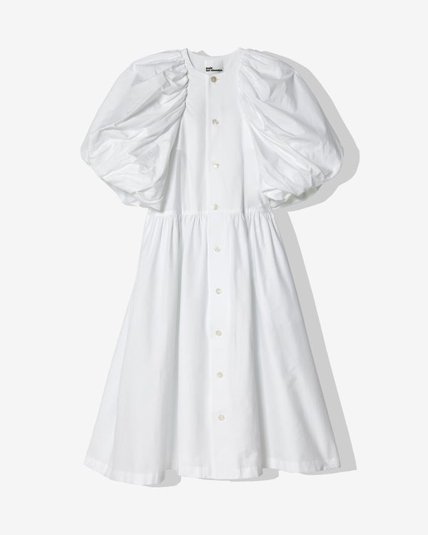 Noir Kei Ninomiya - Women's Puff Sleeve Dress - (White)