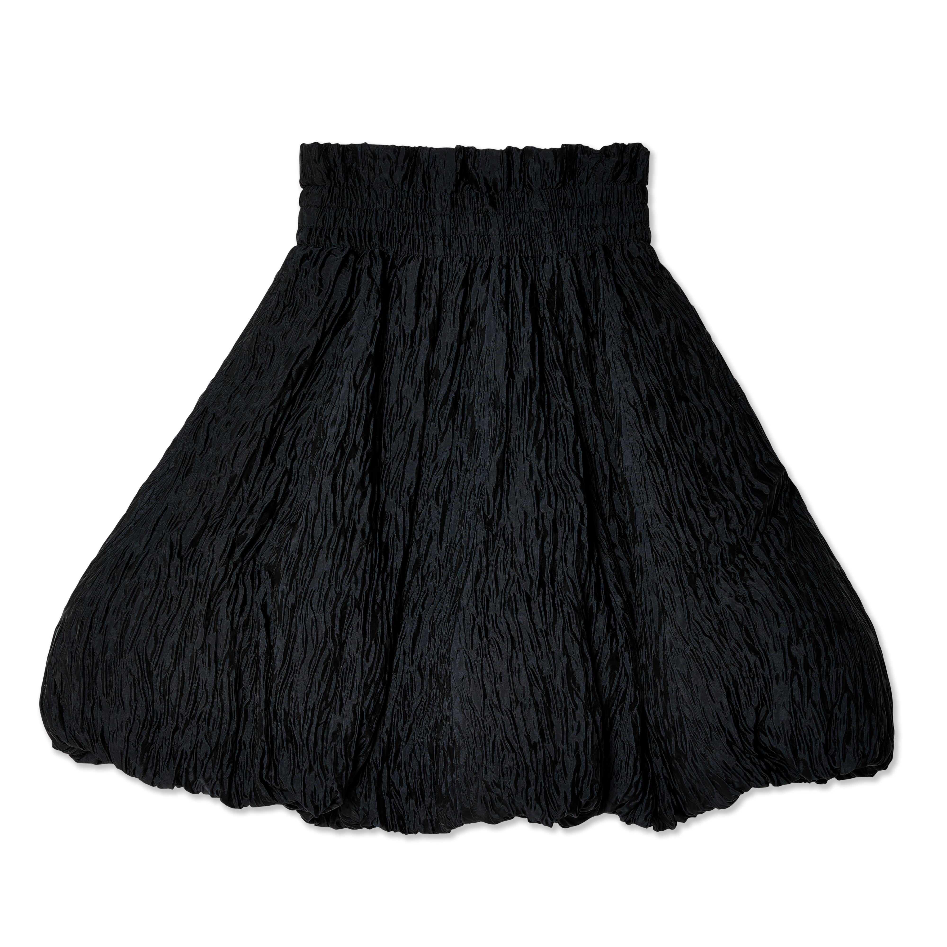 Noir Kei Ninomiya: Women's Jacquard Voluminous Hem Skirt (Black) | DSMNY  E-SHOP
