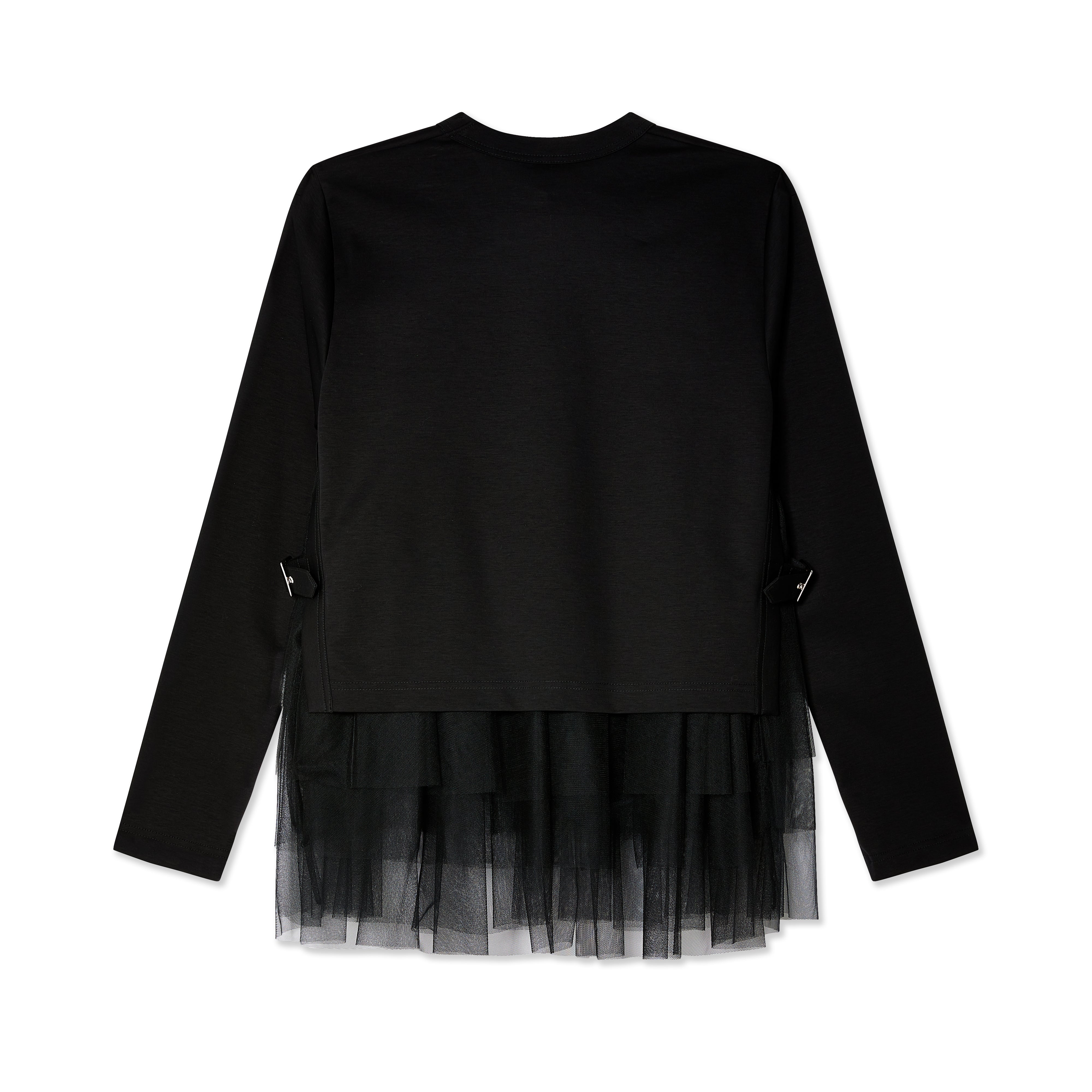 Noir Kei Ninomiya - Women's Tulle T-Shirt - (Black)