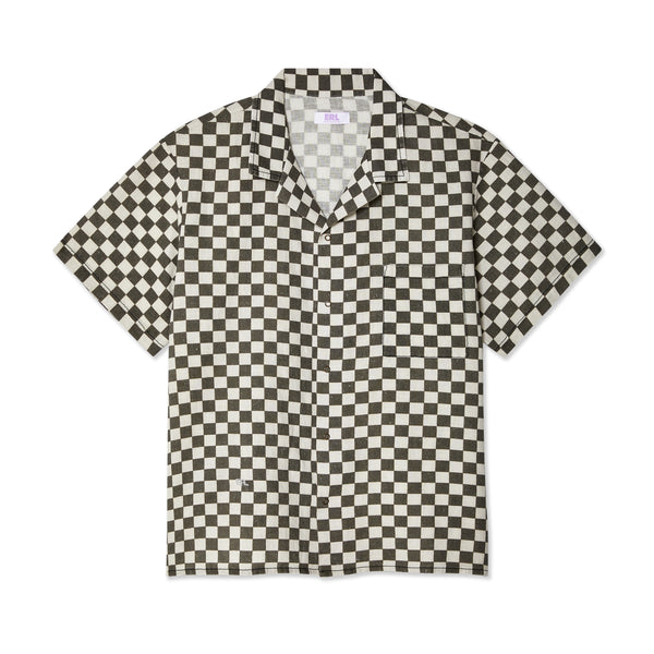 ERL - Men's Printed Hawaiian Shirt - (Checkered)