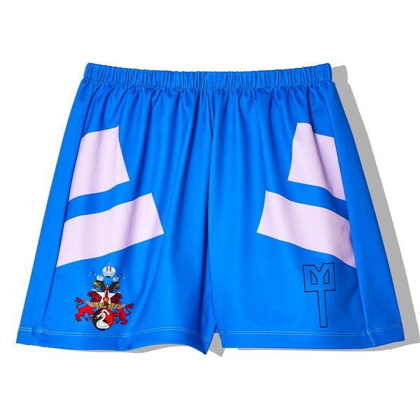 Liberal Youth Ministry - Men's Football Shorts - (Blue/Pink)