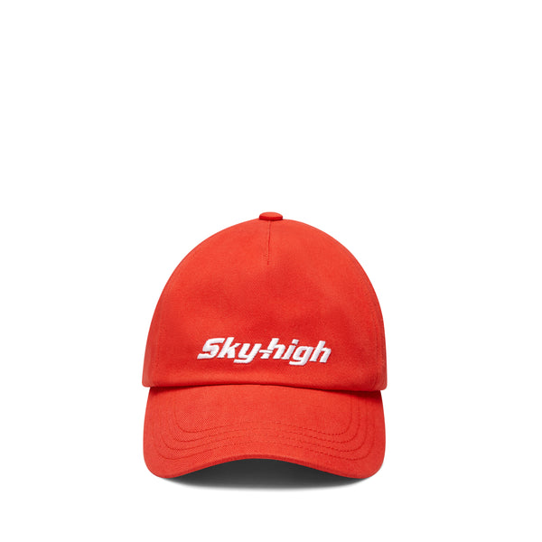 Sky High Farm - Men's Construction Graphic Logo Cap - (Red)