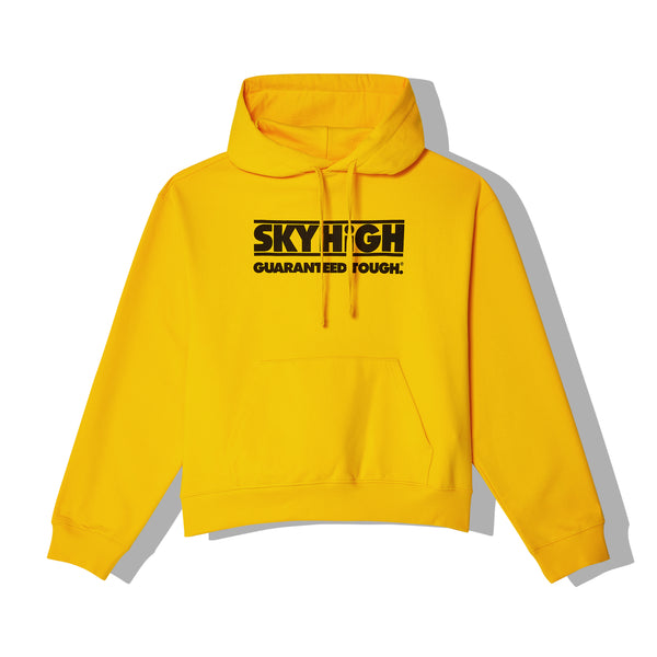 Sky High Farm - Men's Construction Graphic Logo Hoodie - (Yellow)