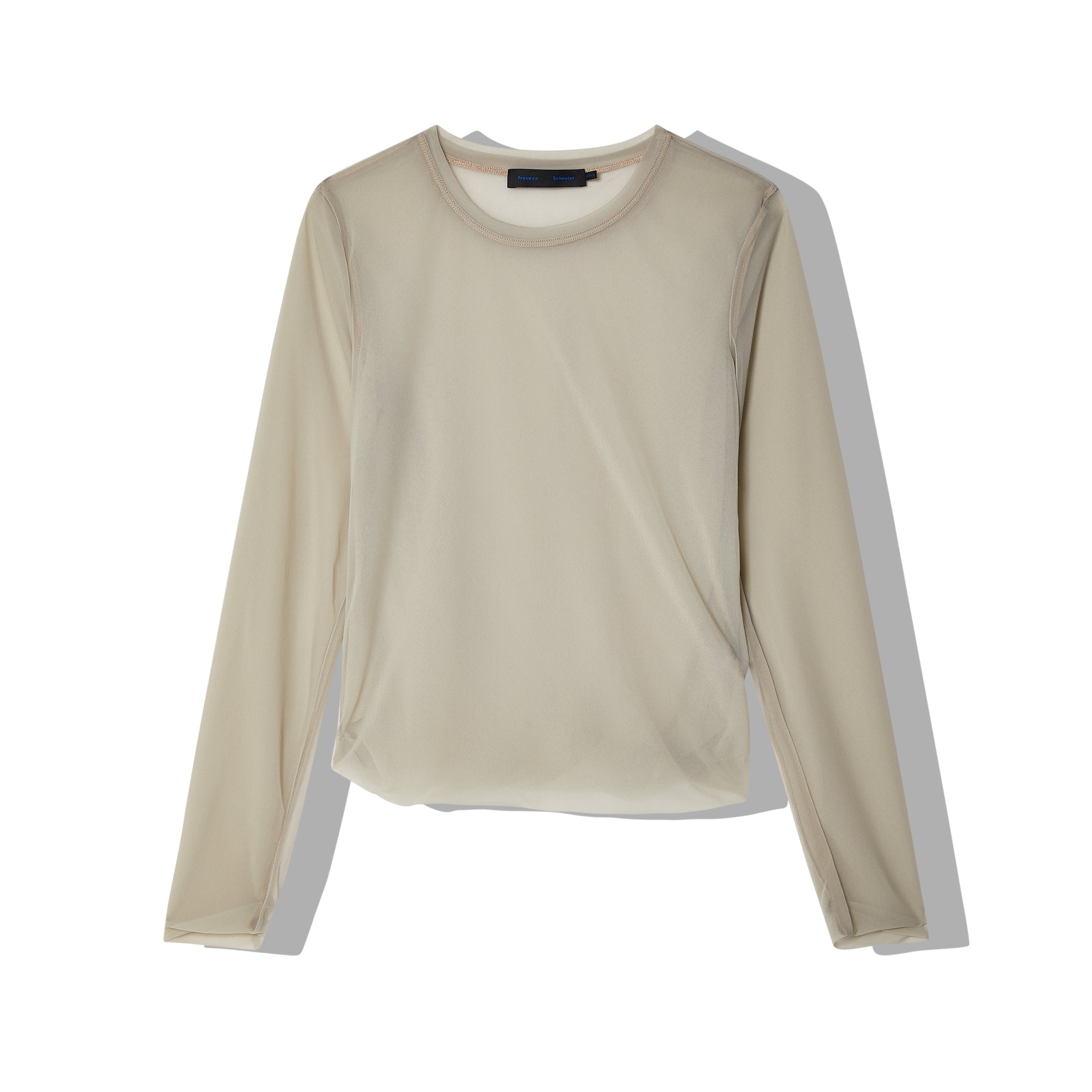 Proenza Schouler Women s Dara Layered Top Smoke DSMNY E SHOP