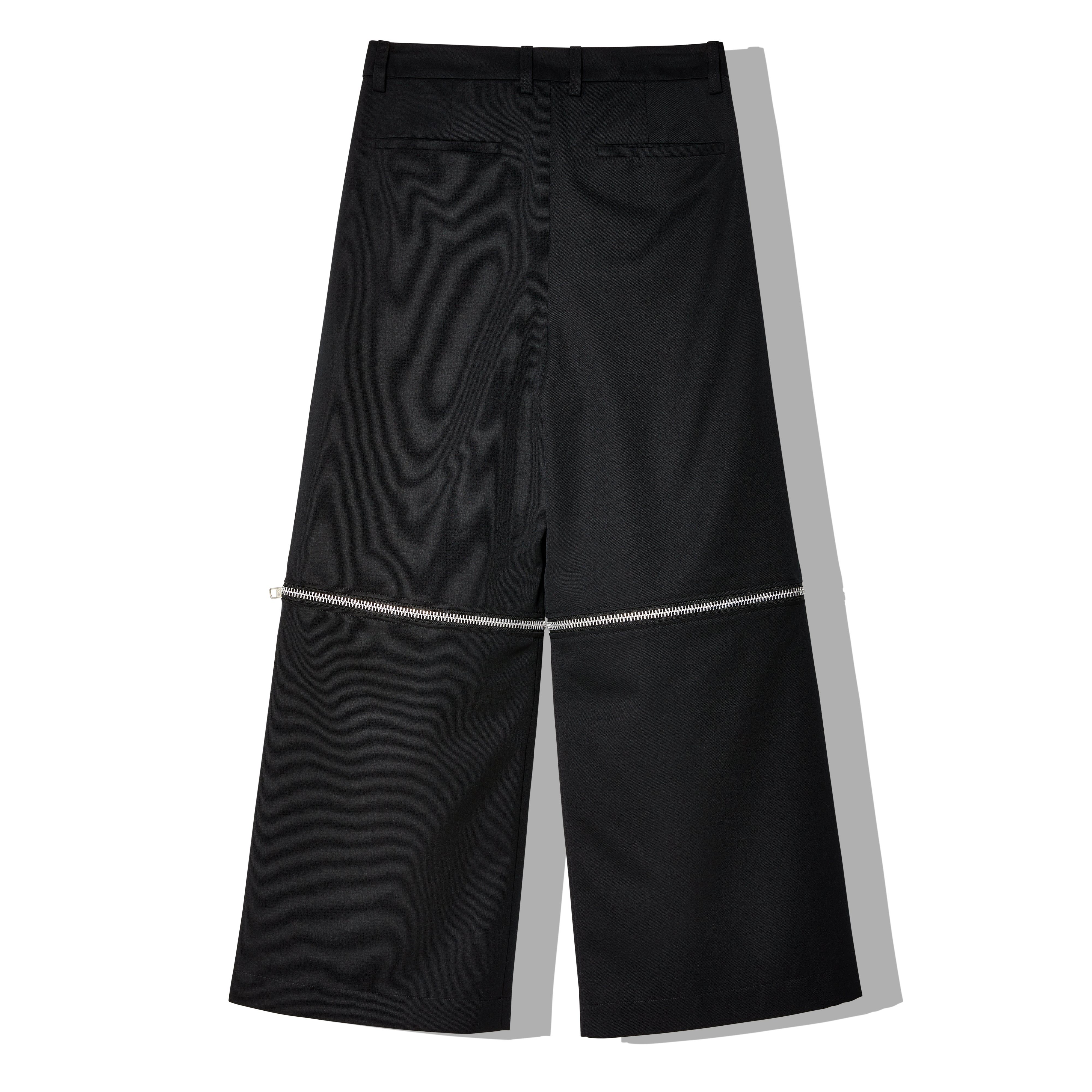 Vaquera - Women's Zipper Trousers - (Black)
