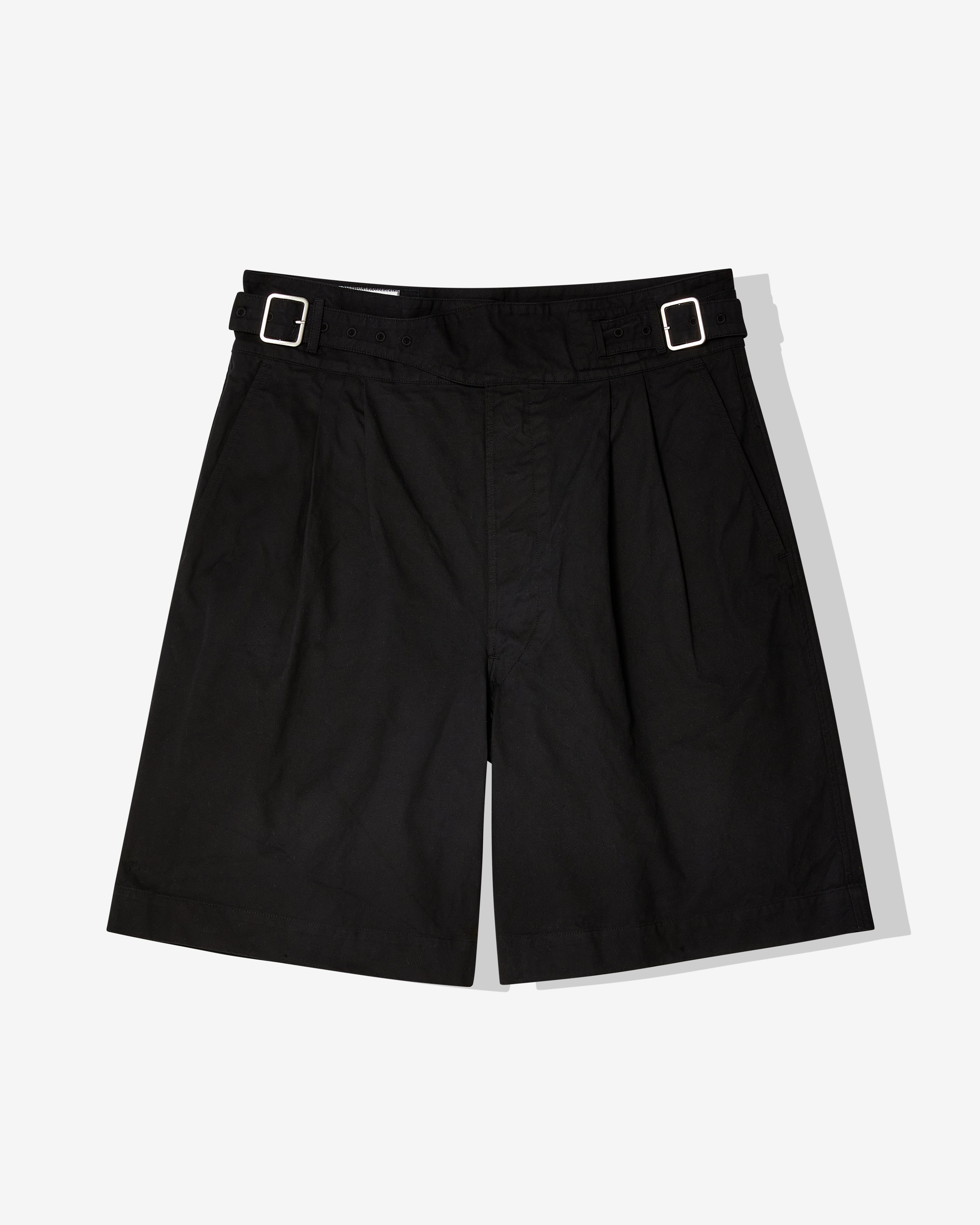 Applied Art Forms: Men's Gurkha Short (Black) | DSMNY E-SHOP