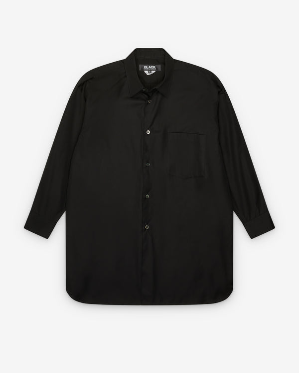 BLACK COMME DES GARÇONS - Woven Blouse - (Black)